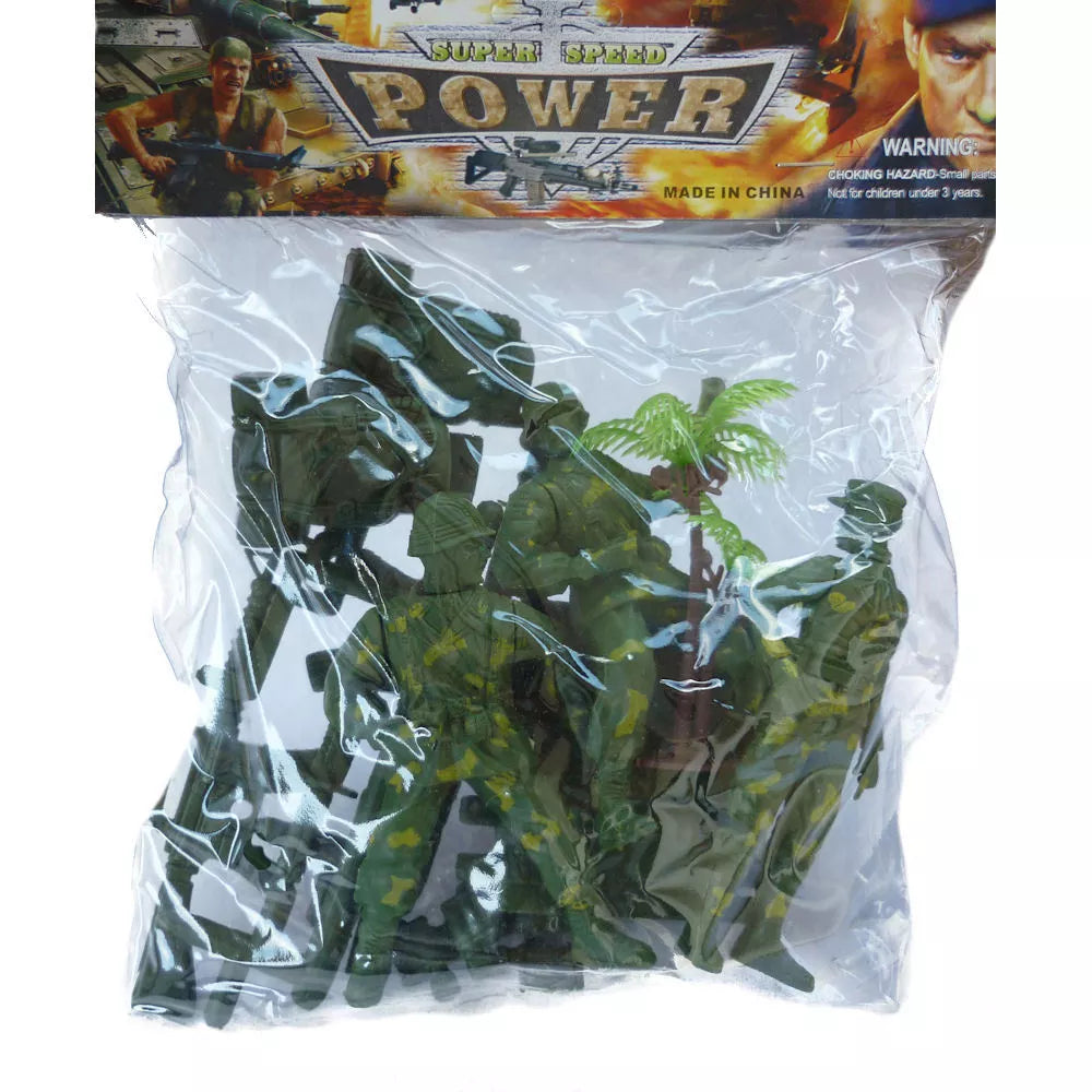 Army Toy Soldiers Traditional Combat Force Set Stocking Filler for Boys