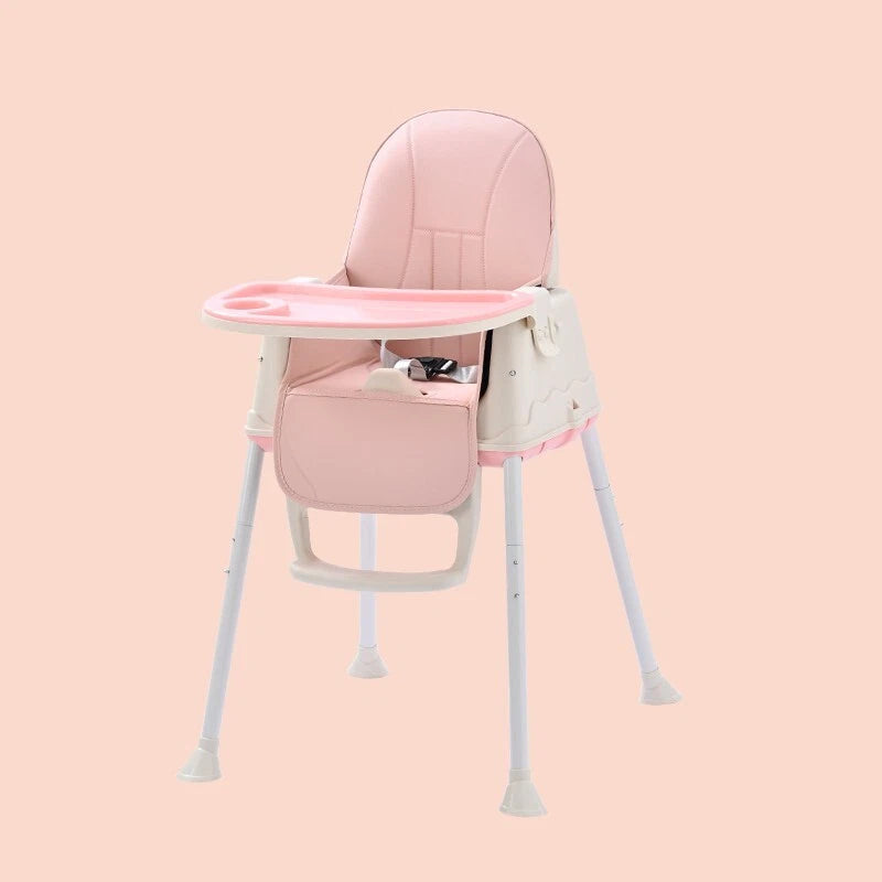 Share Baby Toddler Multipurpose Portable High Chair with Feeding Plate Adjustable