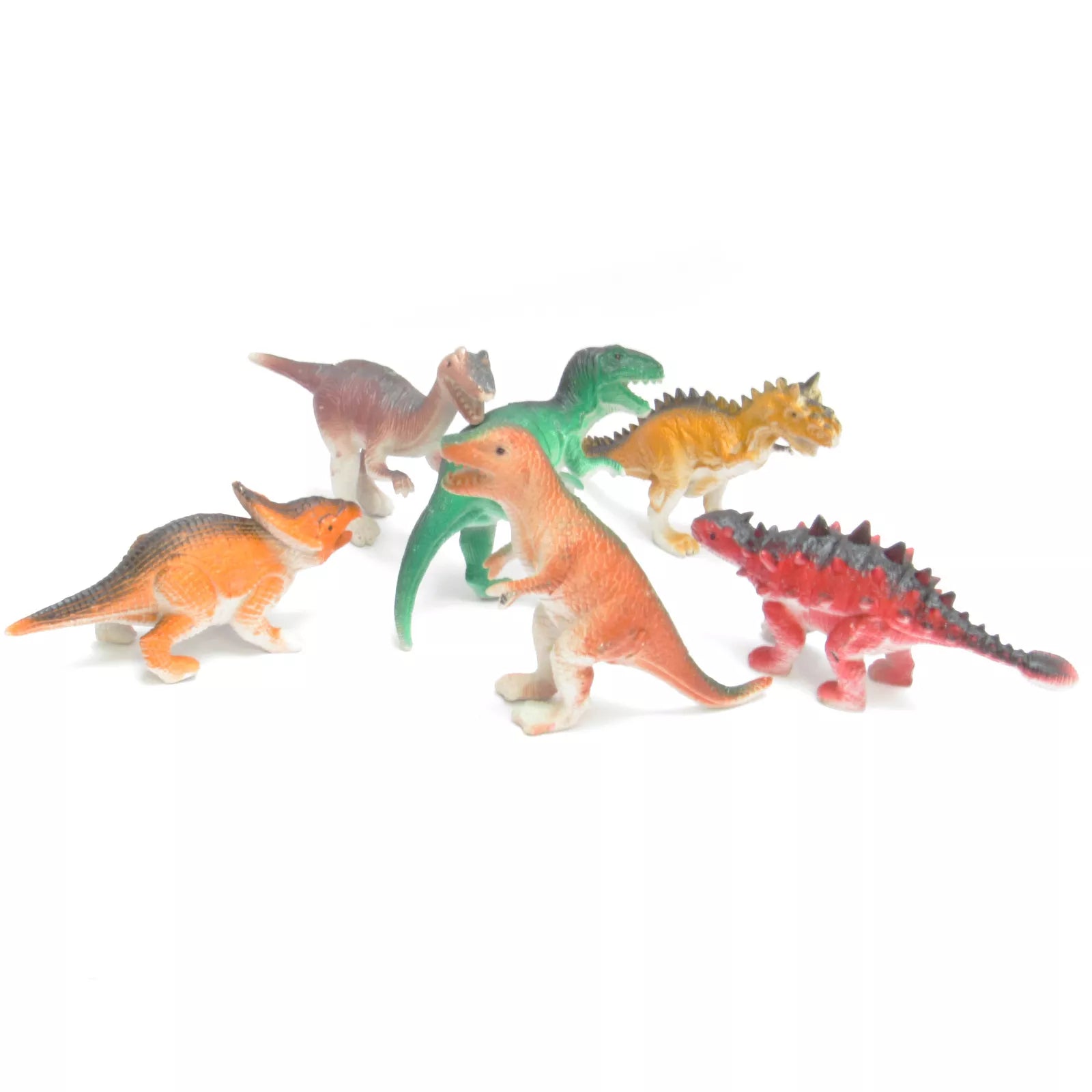 Dinosaurs Playset Jurassic T Rex Stegosaurs Children's Kids Toys 6 pcs