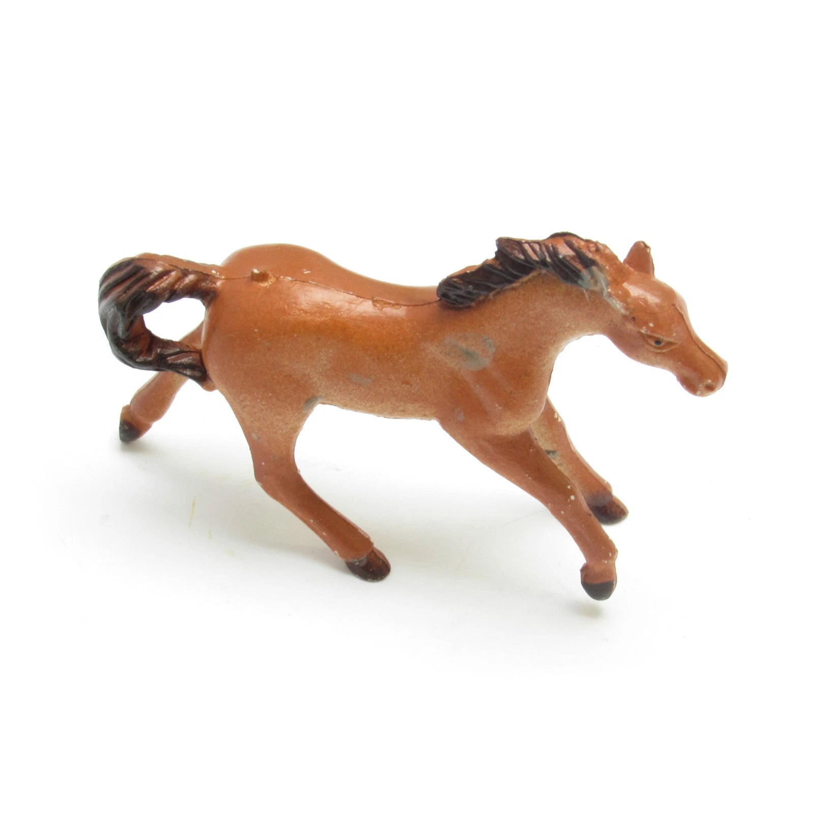 Horses and Pony Children's Farm Animal Plastic Toy Figures Boys Girls Play 8 pcs