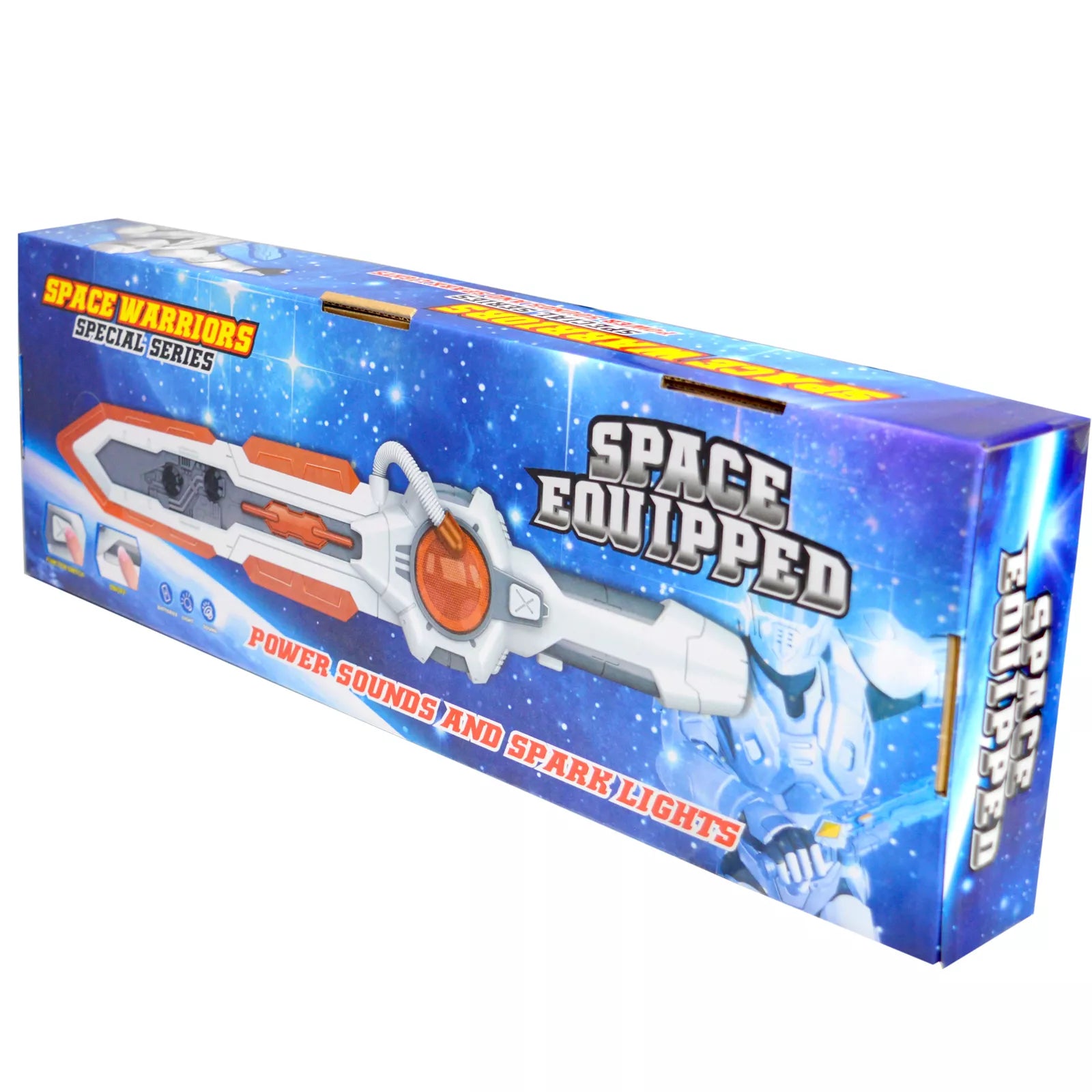 Space Warriors - Galactic Space Sword Hand Held Toy Accessory Fancy Dress