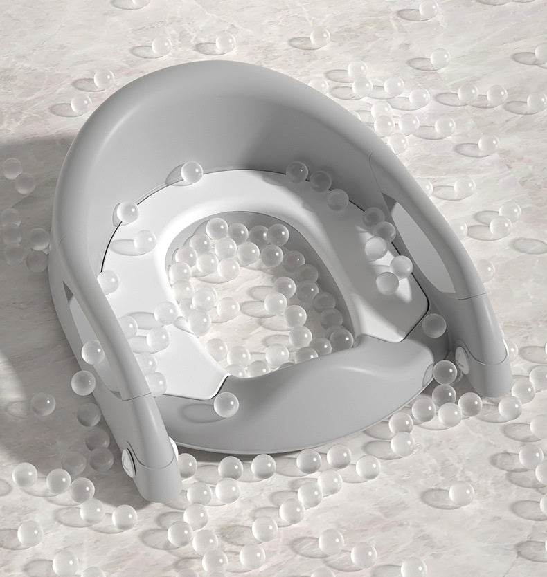 Baby Toddler Potty Training Toilet Seat Adjustable Height Foldable Steps